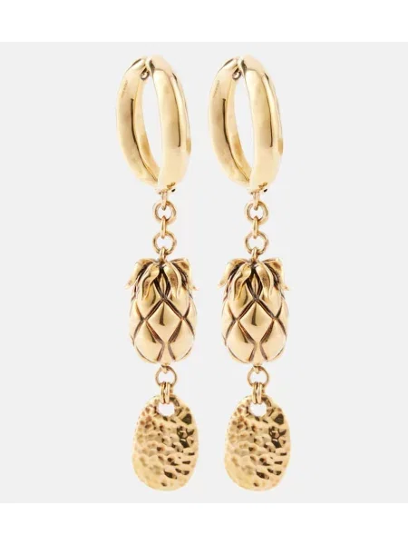 Обеци Chloé златисто