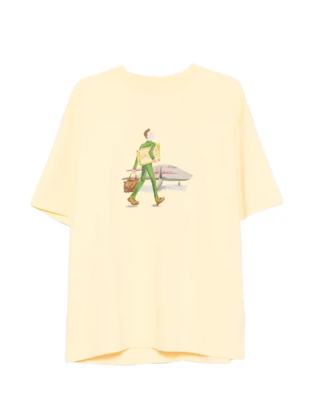Tricou Drole De Monsieur galben