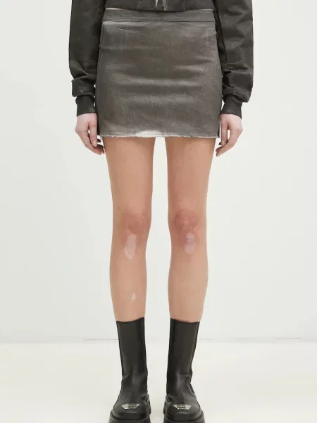 Rick Owens DRKSHDW Rick Owens fustă din Mini