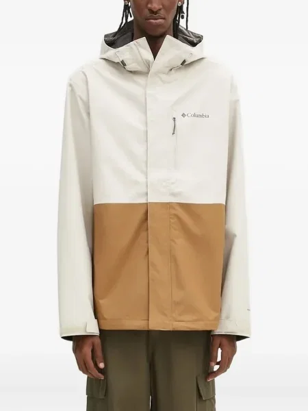 Geacă Columbia cu glugă maro