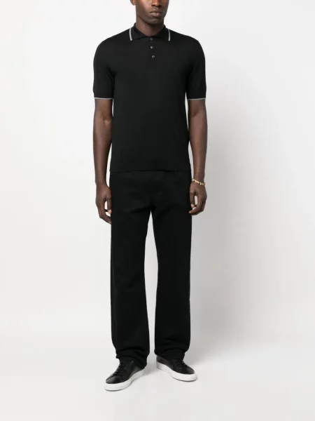 Tricou polo Moorer negru