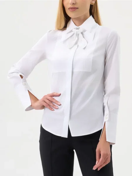 Рубашка Elisabetta Franchi белая