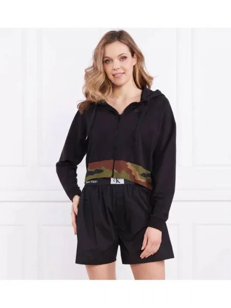 Moschino Underwear Hanorac negru