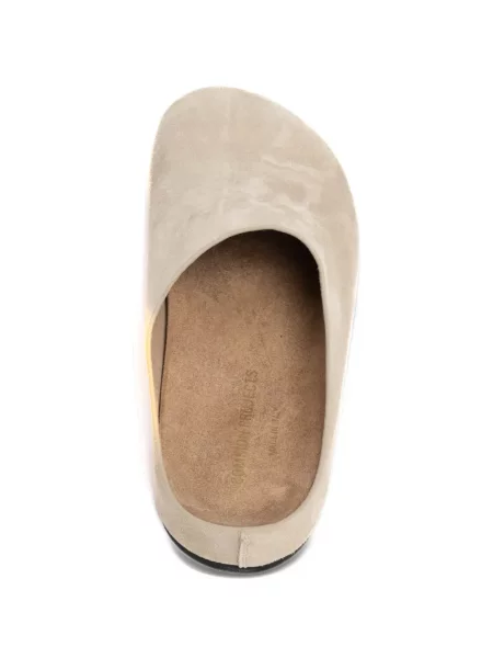 Szarvasbőr lapos talpú mules Common Projects szürke