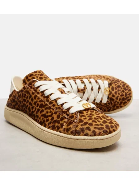 Sneakerși Valentino Garavani maro