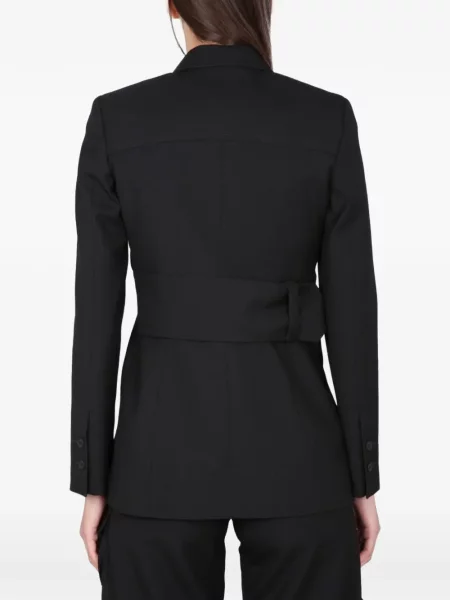 Sacou Off-white cu autograf alb