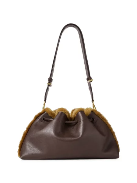 Geantă Jimmy Choo maro