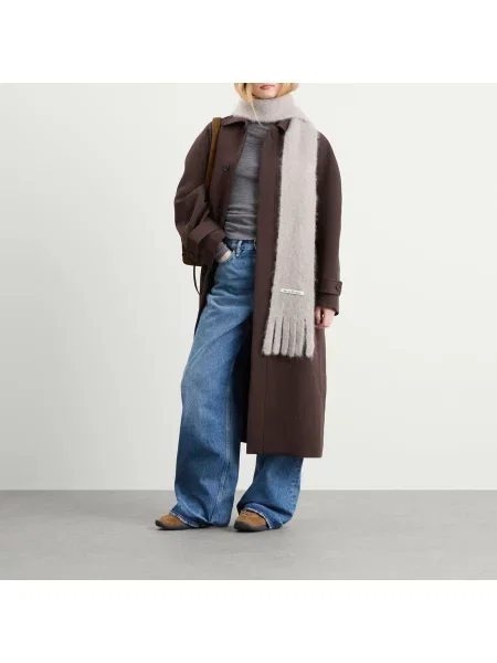 Szal Acne Studios szara