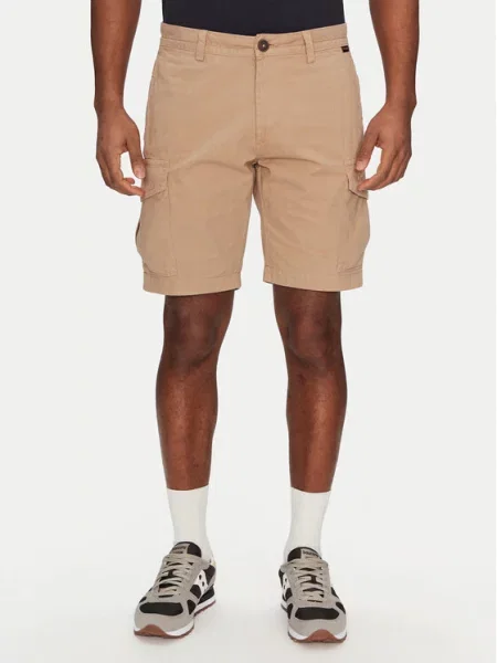 Napapijri Šortky z materiálu N-Deline béžová