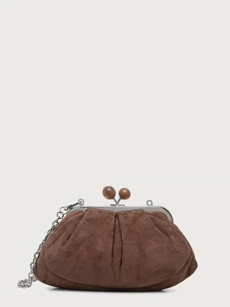 Weekend Max Mara μικρή τσάντα WKAVALOIS καφέ