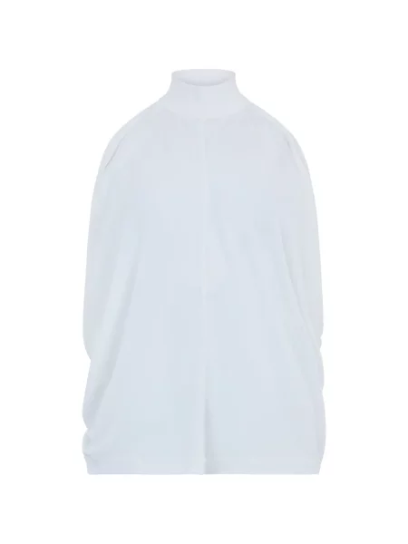 Top Alberta Ferretti fără mâneci alb