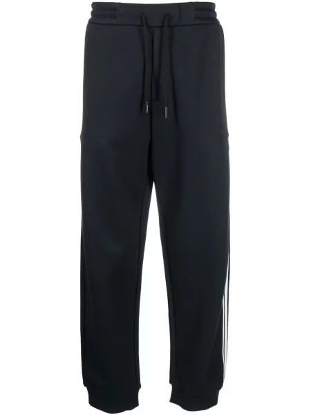 Pantaloni Giorgio Armani cu broderie albastru
