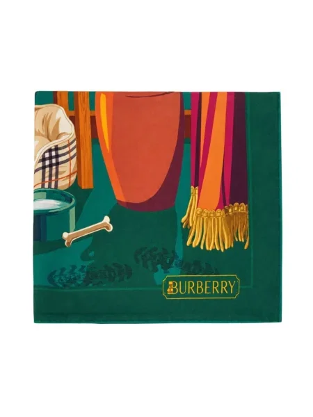 Szal Burberry z nadrukiem