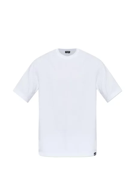 Tricou Dsquared2 scurt alb