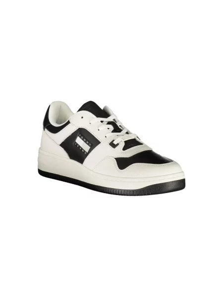 Sneakersy Tommy Hilfiger skórzane białe
