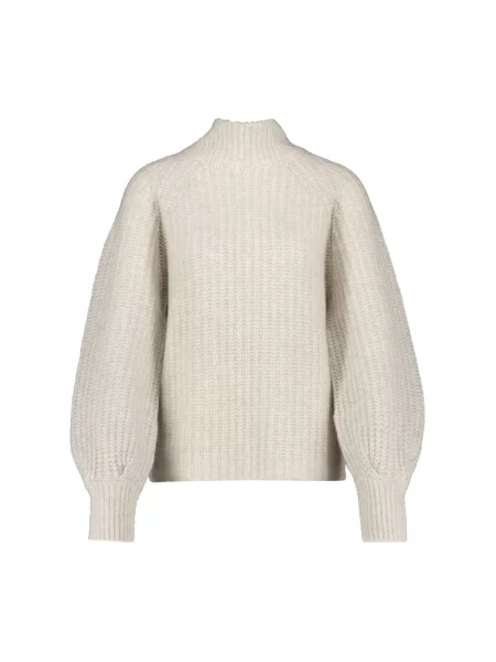 Sweter z golfem Hemisphere biały