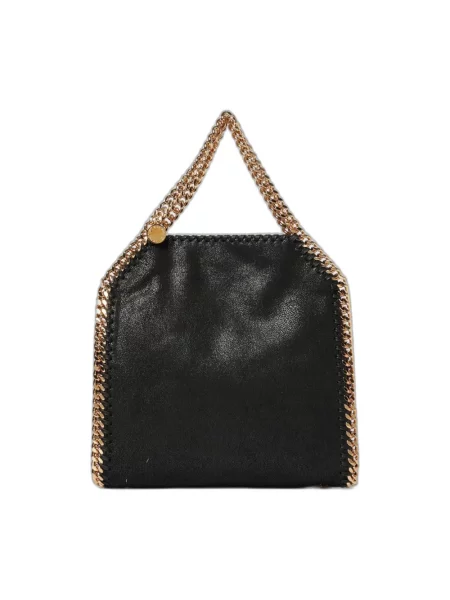 Shopperka Stella Mccartney skórzana czarna