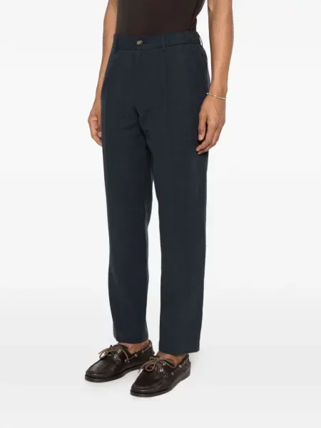 Pantaloni Herno plisate albastru