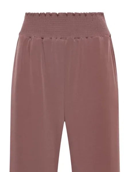 Pantaloni Maliparmi din jerseu maro