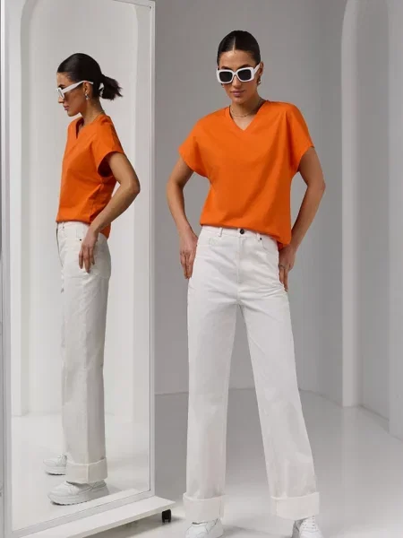 Футболка Trikobakh оранжевая