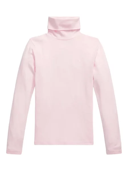 Top dziecięcy Polo Ralph Lauren różowy