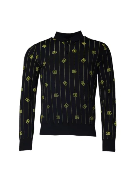 Sweter Dolce And Gabbana wełniany czarny
