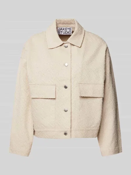 Żakiet z fakturowanym wzorem i z patką Jake*s Studio Woman
