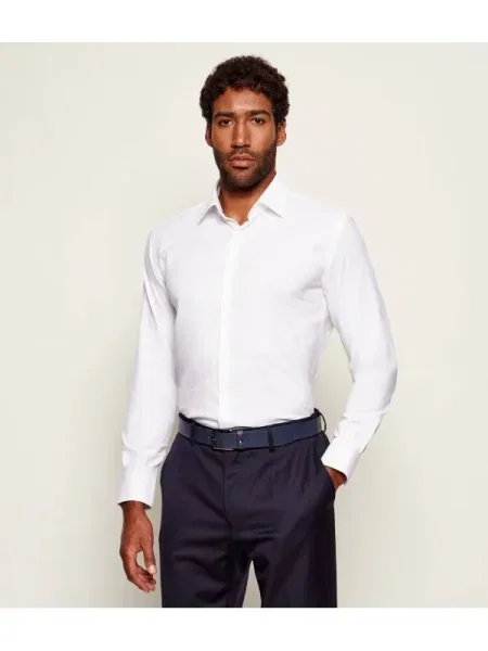 BOSS BLACK Cămașă | Slim Fit alb