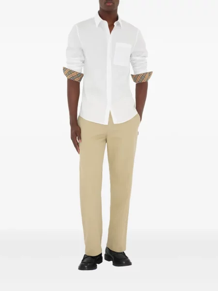 Košulja Burberry puplin bijela