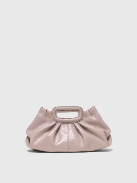 Шкіряний рюкзак Maje бежевий