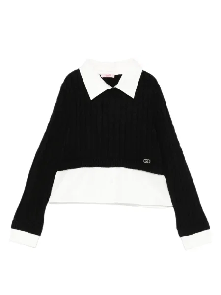 Sweter dziecięcy Liu Jo czarny