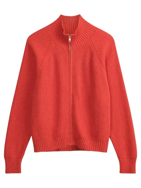 MELA Geacă tricotată Kamuka sângeriu