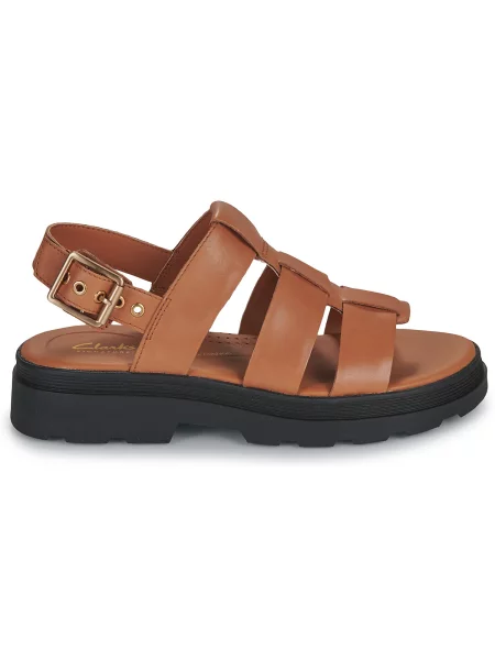 Remenčić sandale Clarks smeđa
