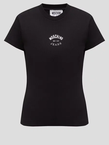 Футболка Moschino черная