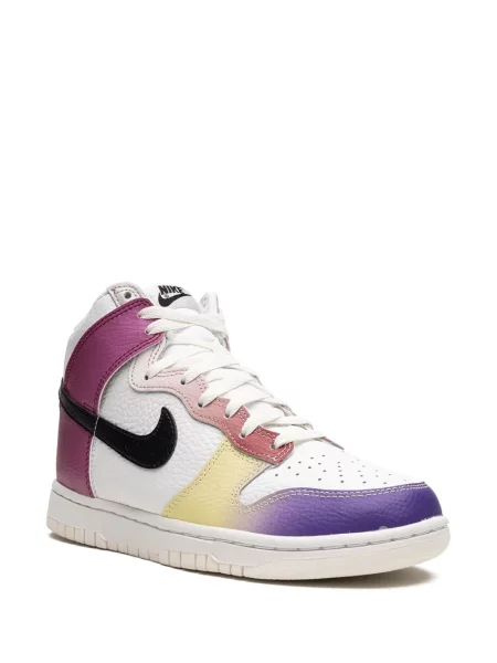 Spalvų gradiento rašto daugiaspalvis sportbačiai Nike Dunk balta