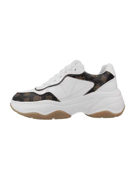 Sneakerși Guess alb