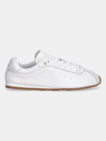 Sneakerși Tommy Hilfiger din piele alb