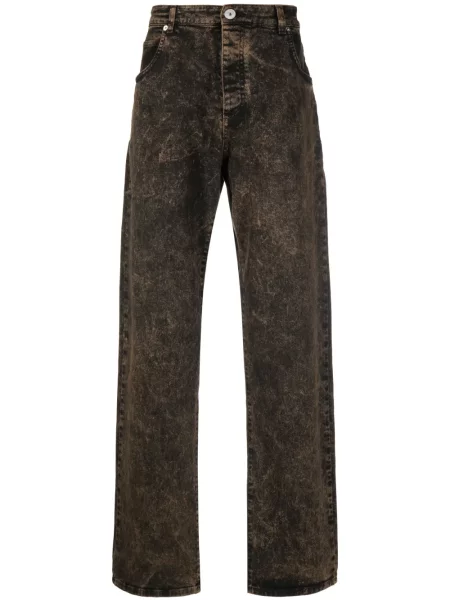 Blugi Balmain zdrențuiți negru
