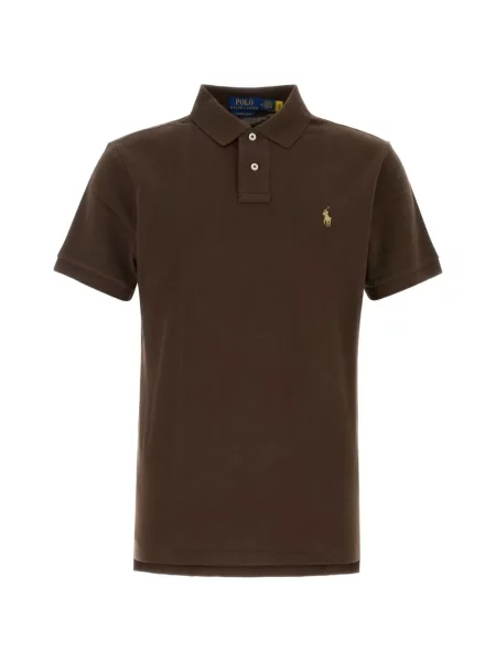 Tricou polo Polo Ralph Lauren maro