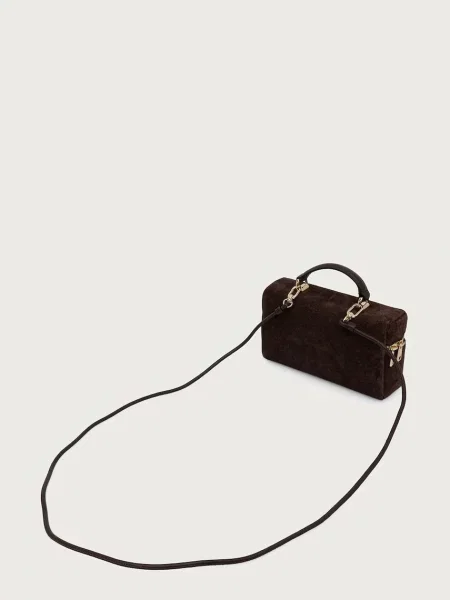 Furla сумка крос-боді замшева Camelia Micro