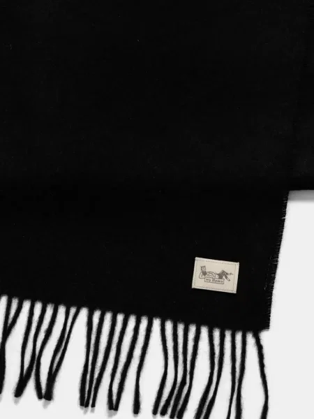 Fular My Alpaca de lână negru