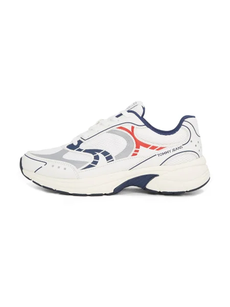 Tommy Jeans Sneakers alb