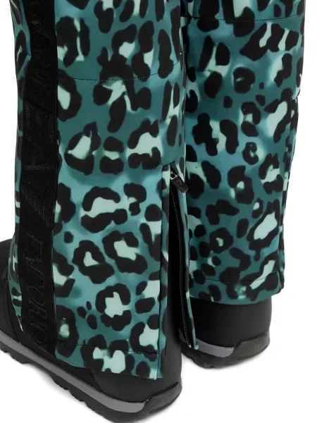 Pantaloni de trening Ea7 Emporio Armani cu imagine cu model leopard negru