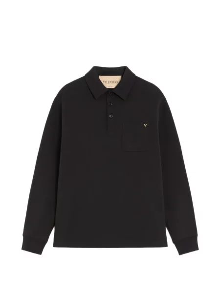 Tricou polo Valentino Garavani negru