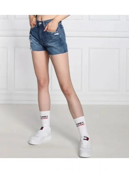 Tommy Jeans Pantaloni Scurți albastru