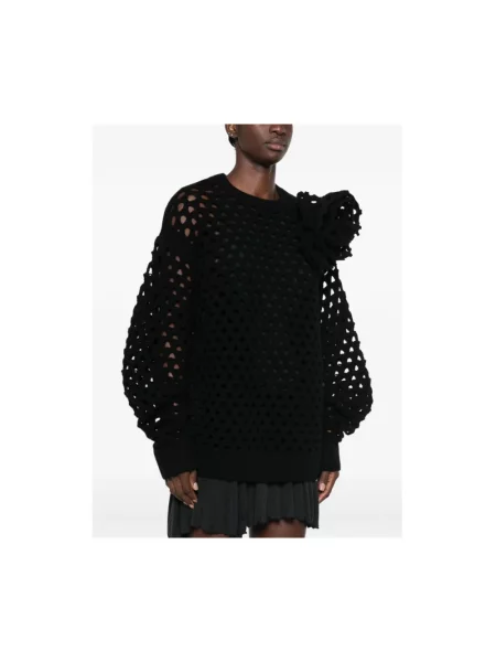 Sweter Blumarine wełniany czarny