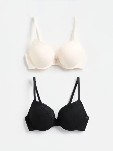 Reserved Sutien push up 2 pack negru