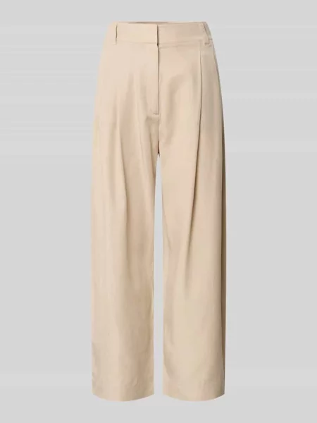 Spodnie z mieszanki lyocellu i lnu z z tyłu Jake*s Studio Woman