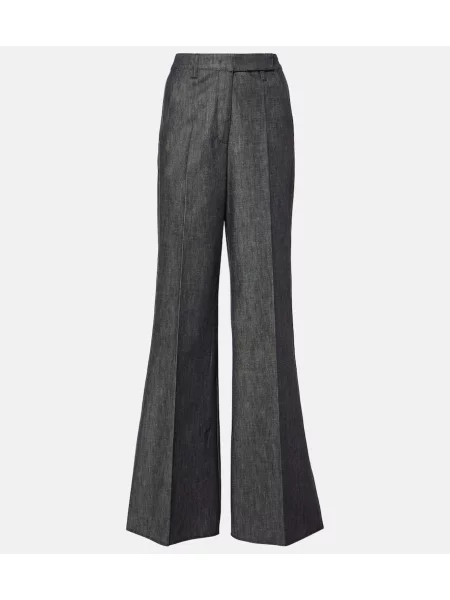 Blugi Dorothee Schumacher cu talie înaltă albastru