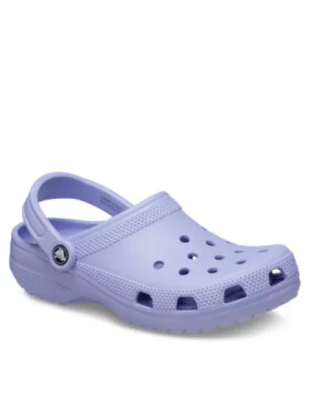Pantofle Crocs fialové